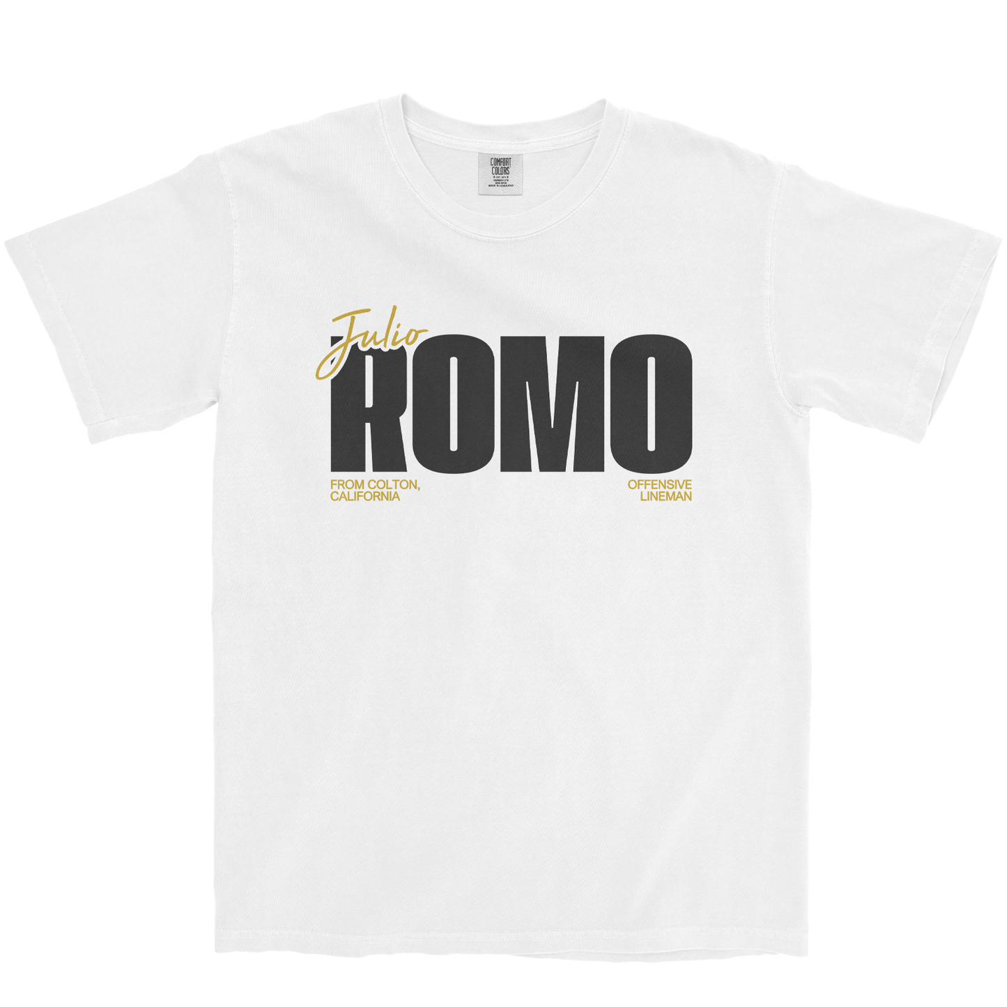 JULIO ROMO CLASSIC WHITE TEE