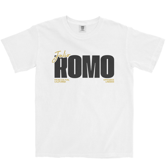 JULIO ROMO CLASSIC WHITE TEE