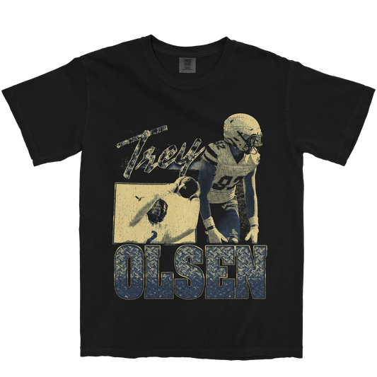 TREY OLSEN GRAPHIC BLACK TEE