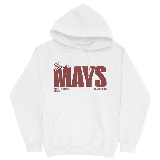 BRIAN MAYS JR. CLASSIC WHITE HOODIE