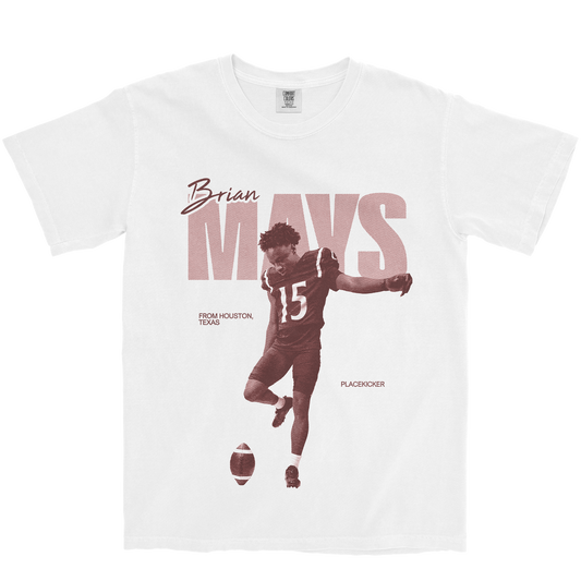 BRIAN MAYS JR. VINTAGE WHITE TEE