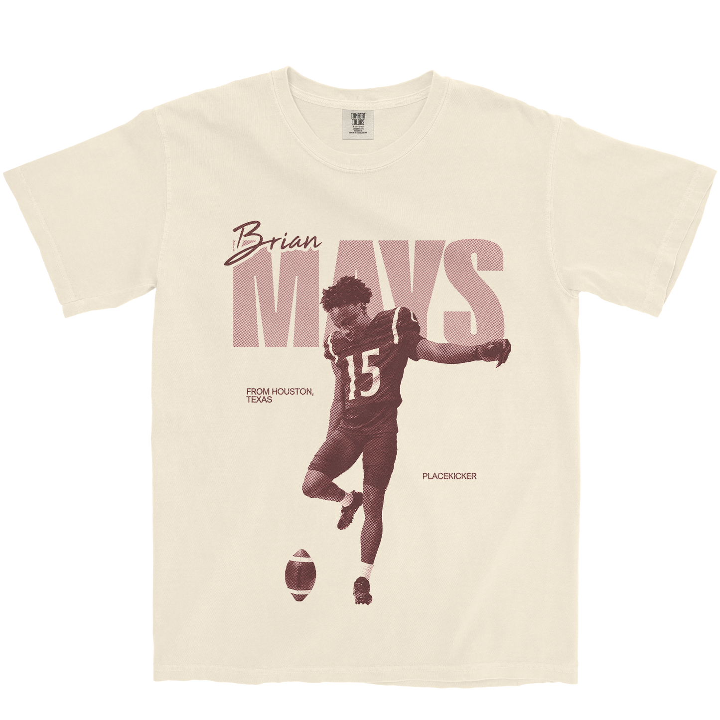 BRIAN MAYS JR. VINTAGE IVORY TEE