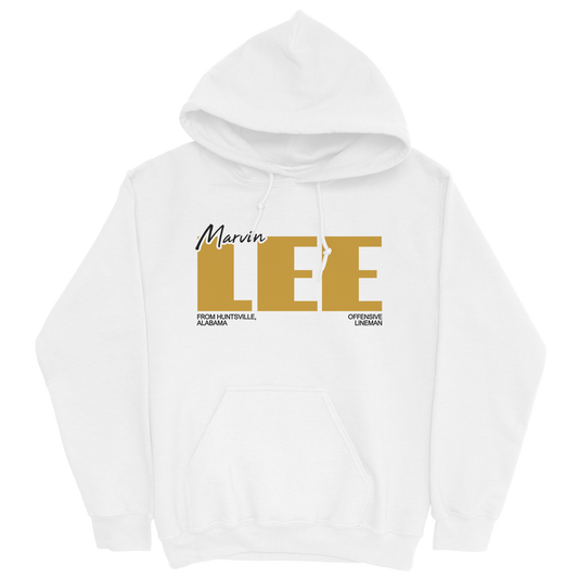 MARVIN LEE CLASSIC WHITE HOODIE