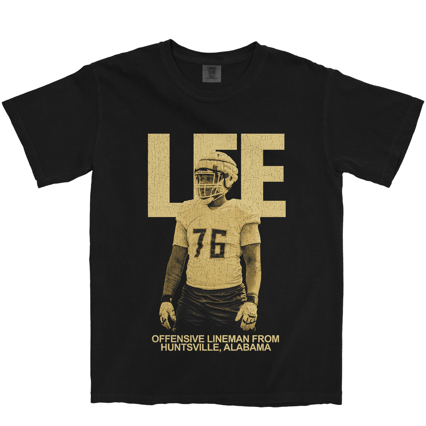 MARVIN LEE VINTAGE BLACK TEE