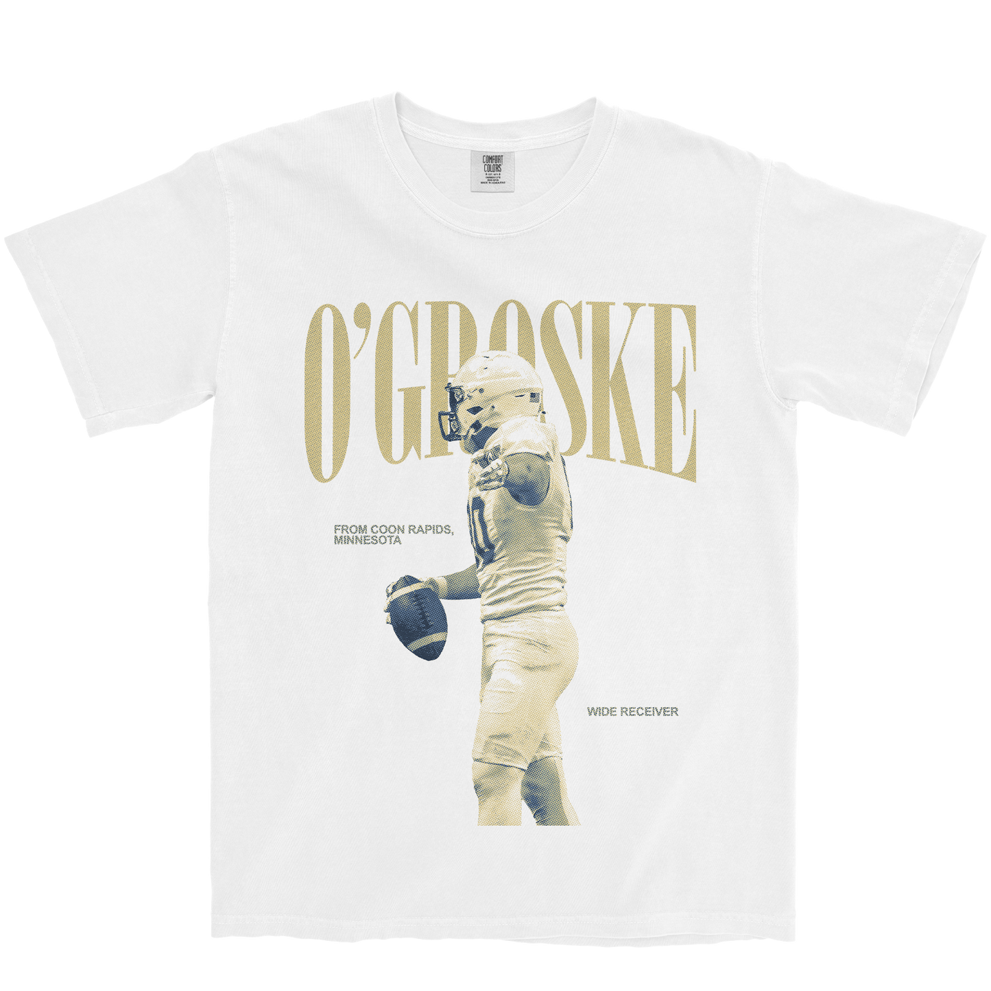 LOFTON O'GROSKE VINTAGE WHITE TEE