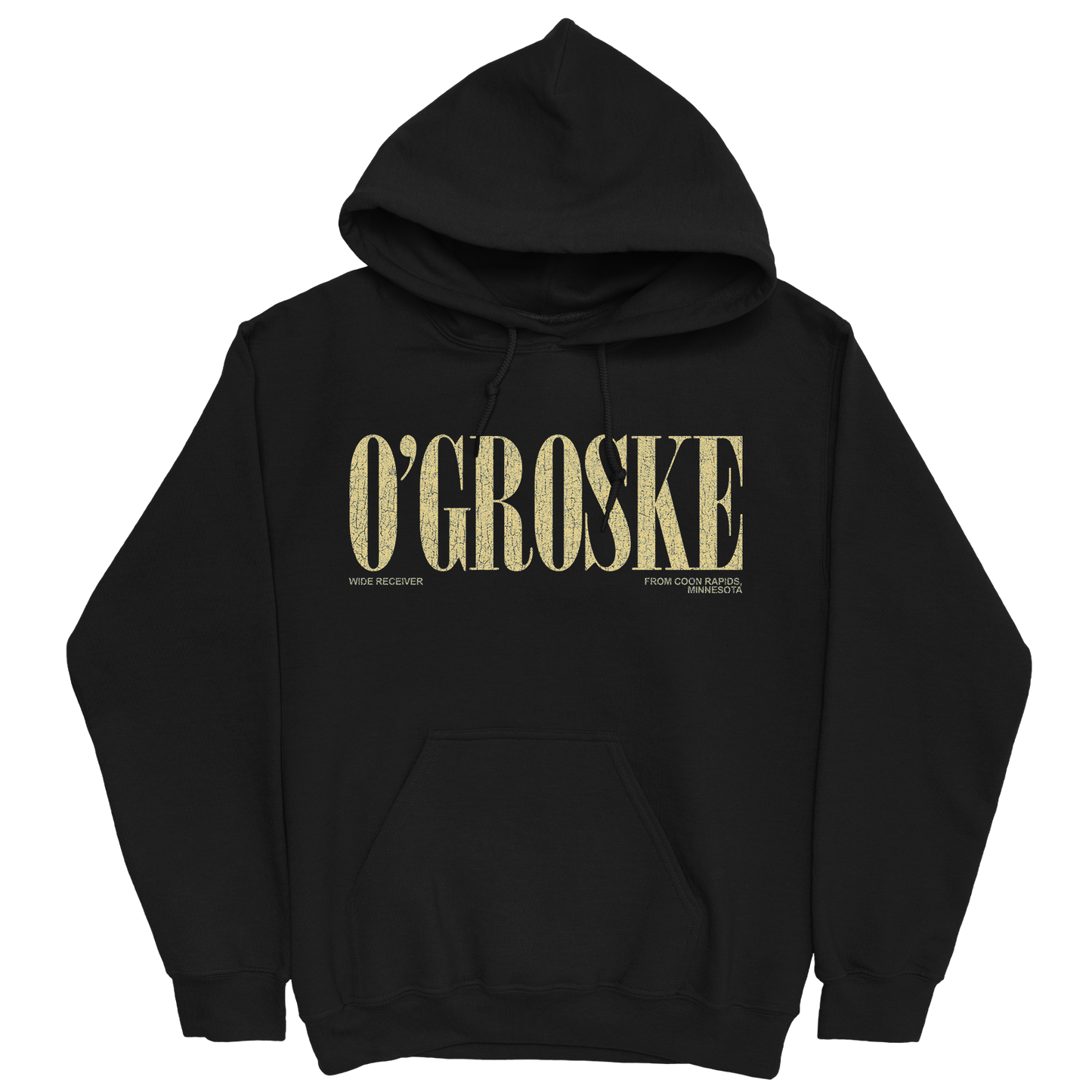 LOFTON O'GROSKE CLASSIC BLACK HOODIE