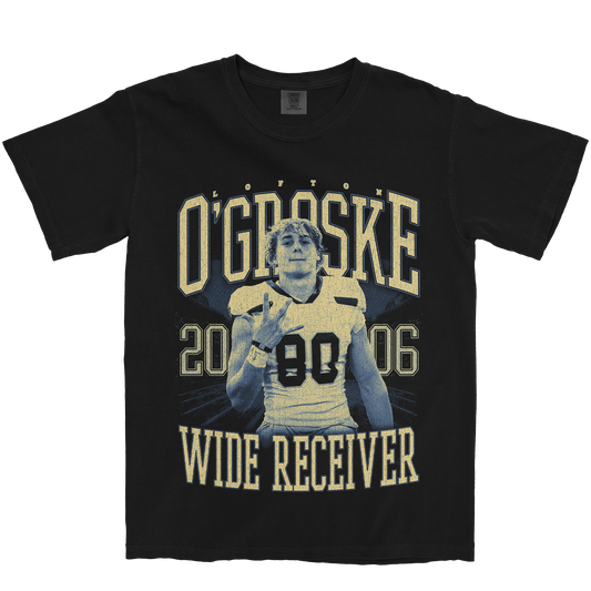 LOFTON O'GROSKE VINTAGE BLACK TEE