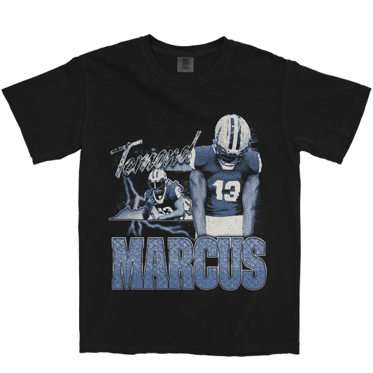 TEMOND MARCUS GRAPHIC BLACK TEE