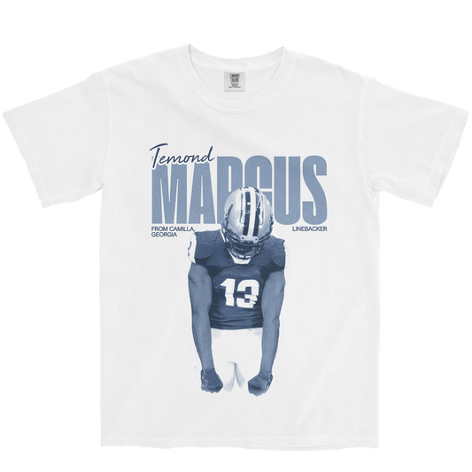 TEMOND MARCUS VINTAGE WHITE TEE
