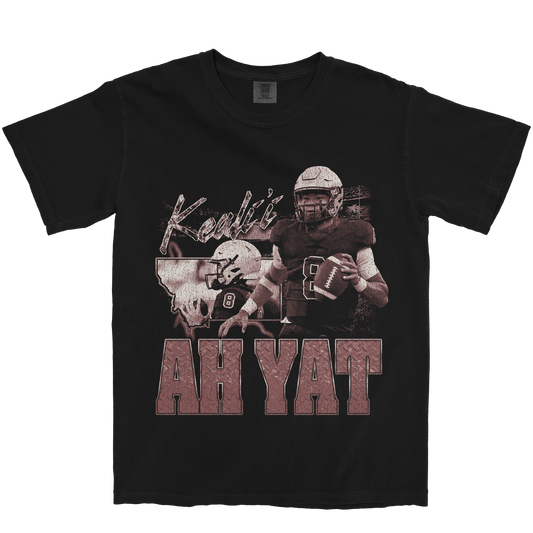 KEALI'I AH YAT GRAPHIC BLACK TEE