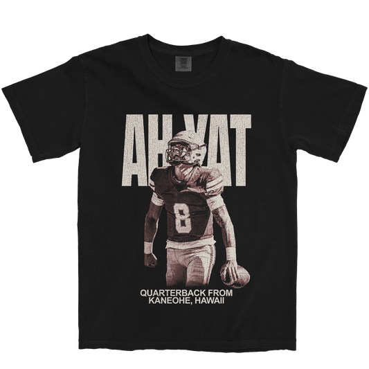 KEALI'I AH YAT VINTAGE BLACK TEE