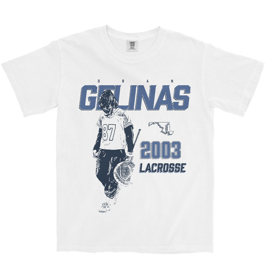 ORAN GELINAS 2003 WHITE TEE