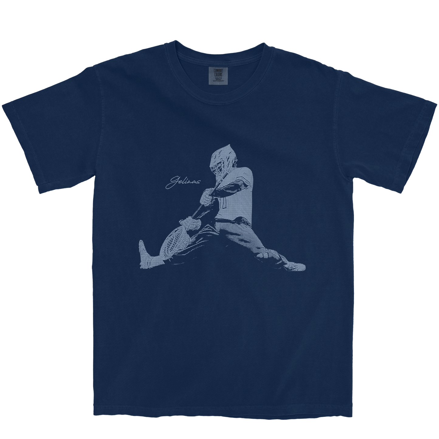 ORAN GELINAS SIGNATURE NAVY TEE