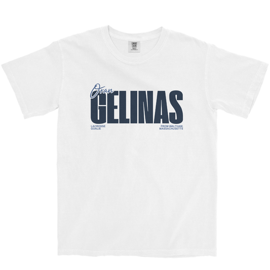 ORAN GELINAS CLASSIC WHITE TEE
