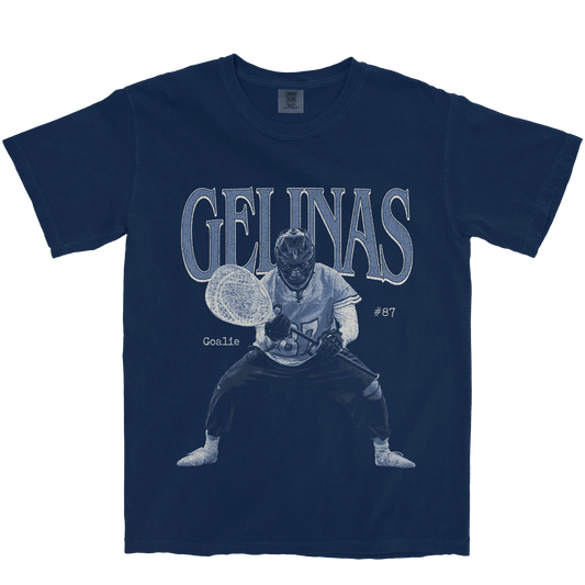 ORAN GELINAS VINTAGE NAVY TEE
