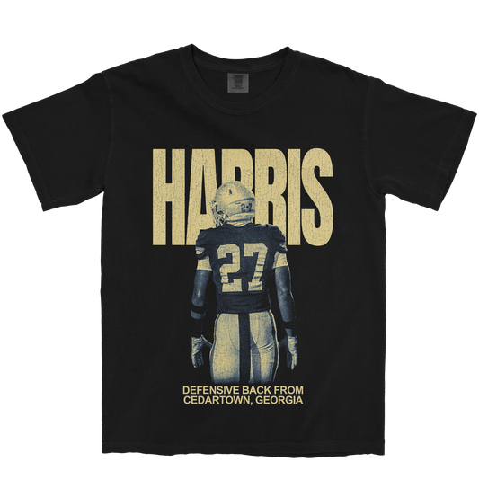 TAE HARRIS VINTAGE BLACK TEE