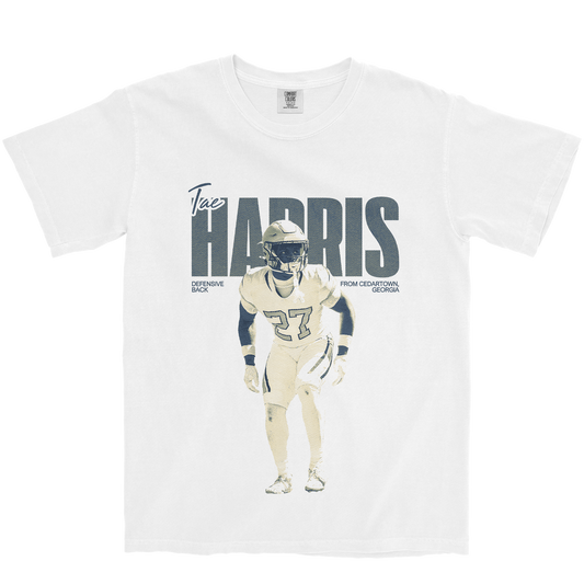 TAE HARRIS VINTAGE WHITE TEE