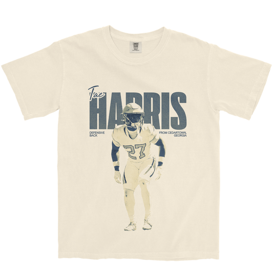 TAE HARRIS VINTAGE IVORY TEE