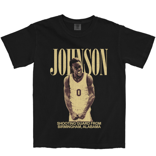 ANTHONY JOHNSON VINTAGE BLACK TEE