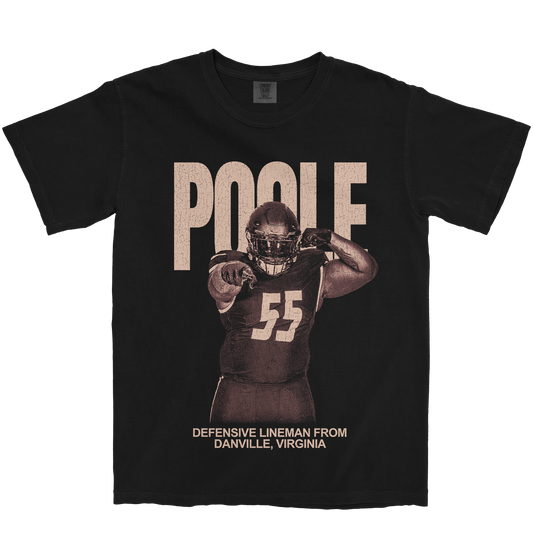 AHMAD POOLE VINTAGE BLACK TEE