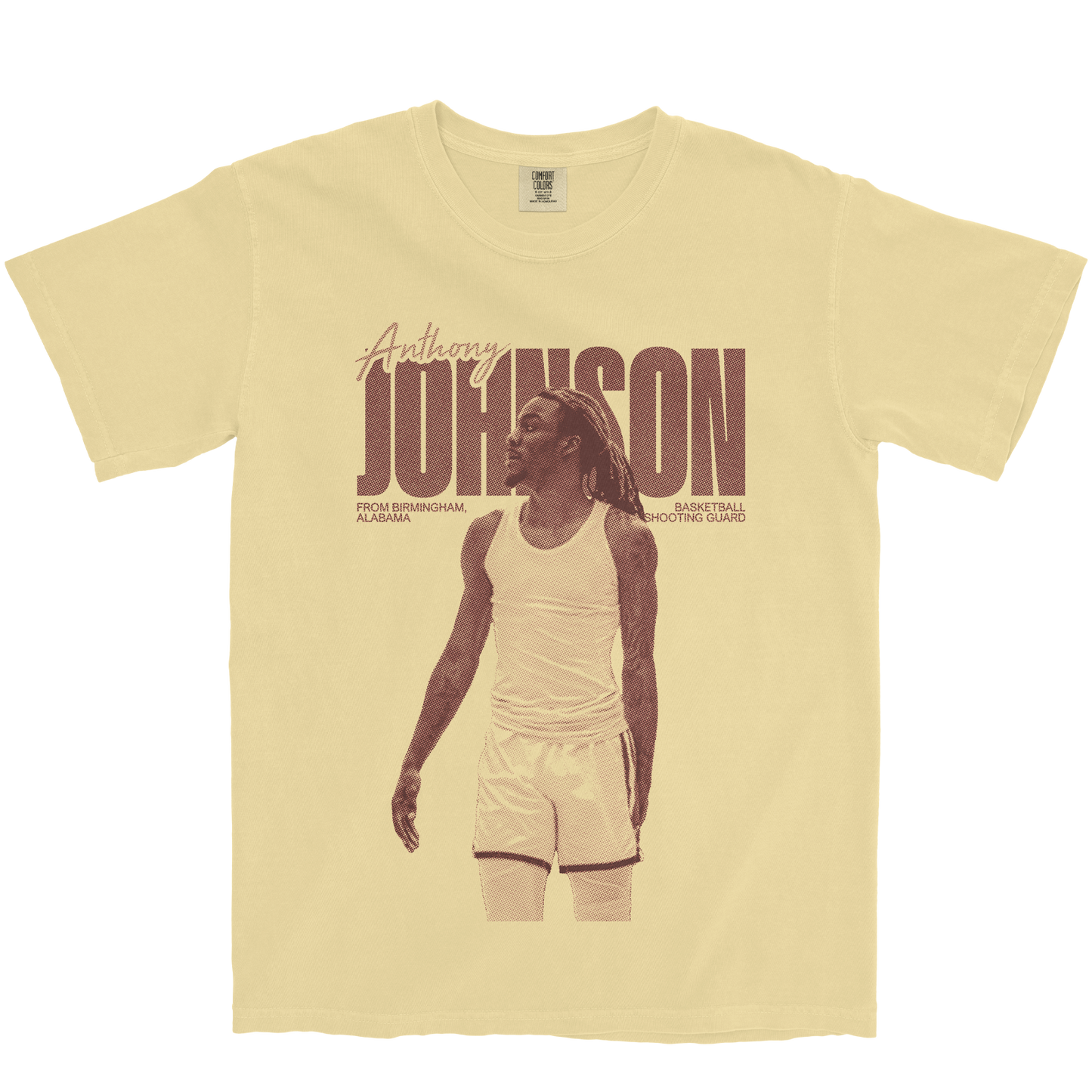 ANTHONY JOHNSON VINTAGE BUTTER TEE