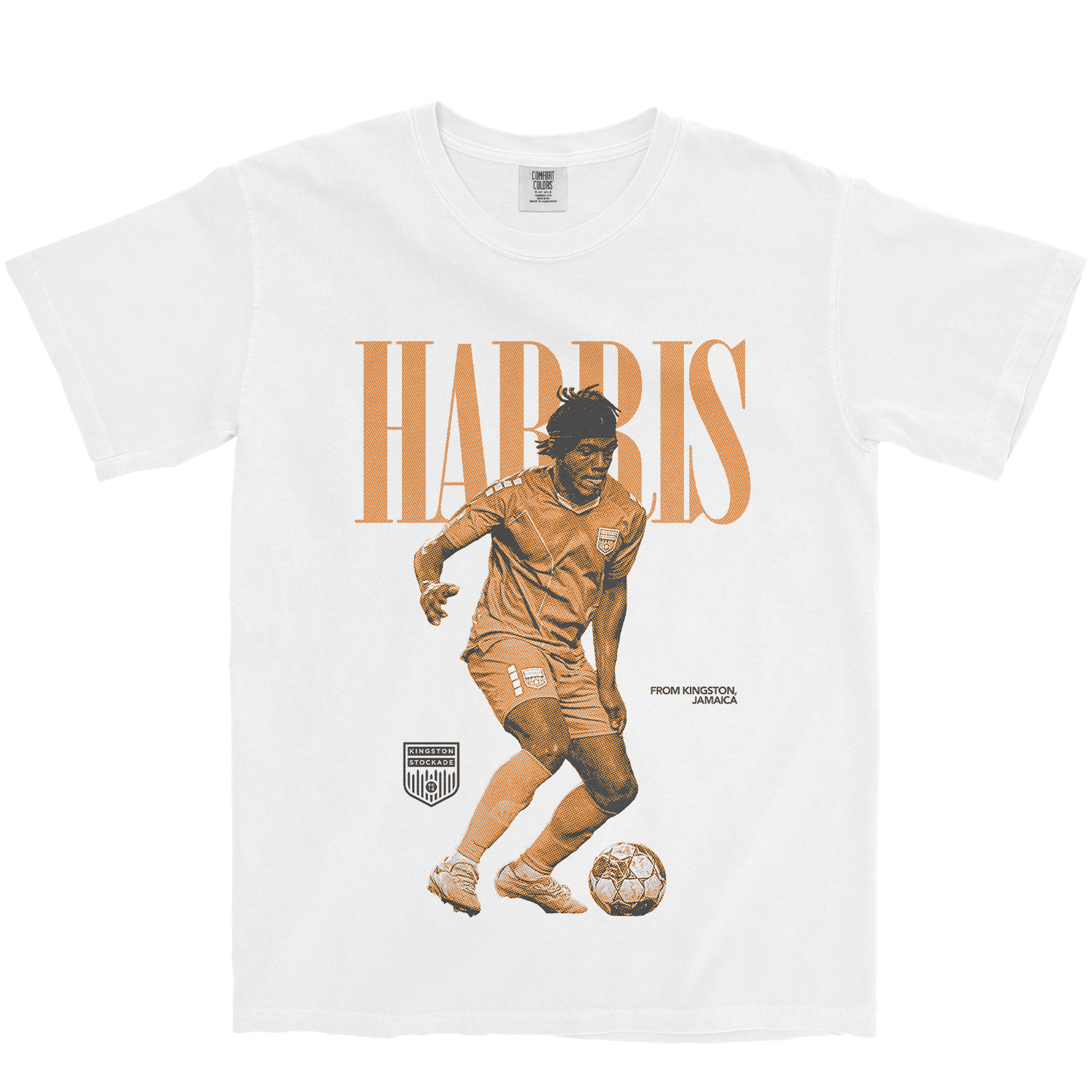 IMARI HARRIS VINTAGE WHITE TEE