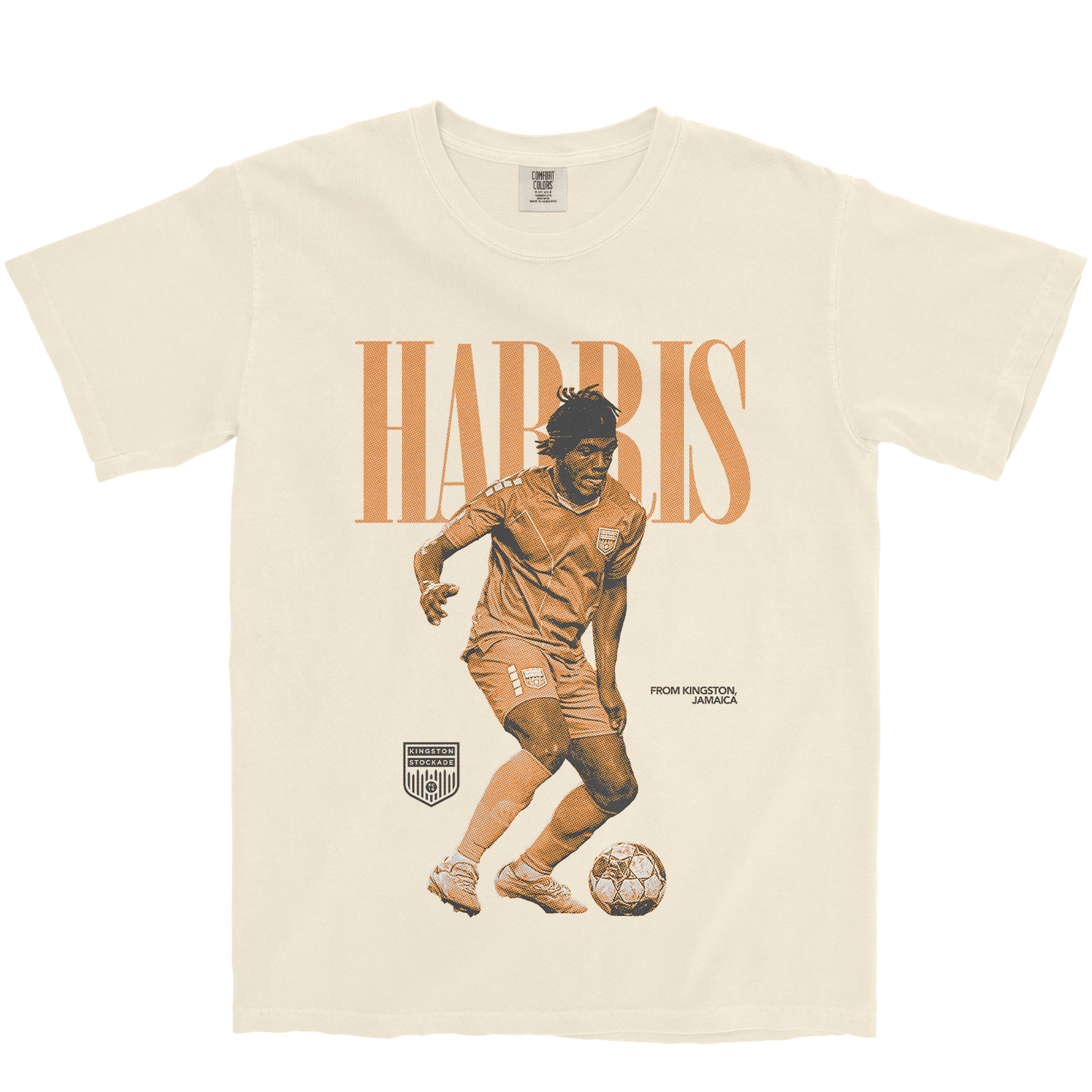IMARI HARRIS VINTAGE IVORY TEE