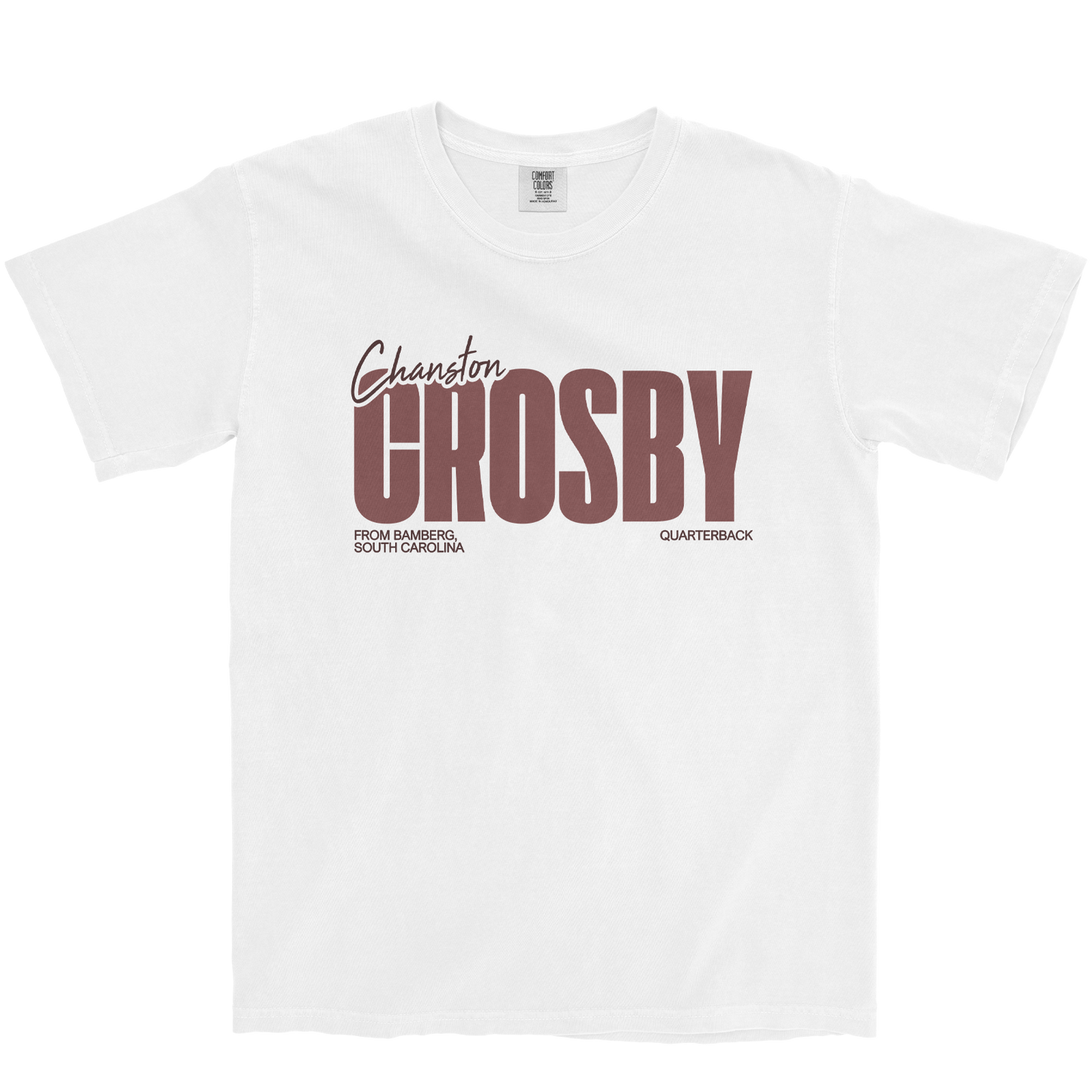 CHANSTON CROSBY CLASSIC WHITE TEE