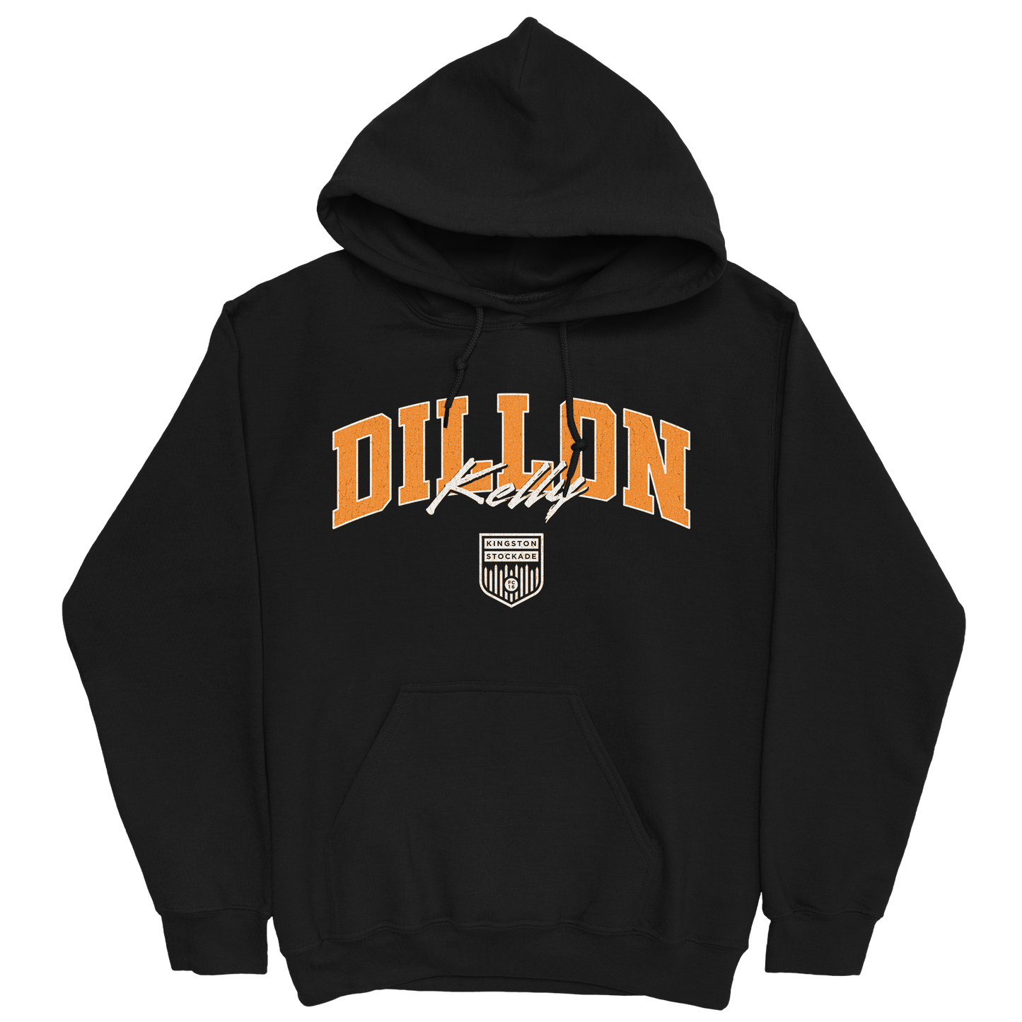 DILLON KELLY CLASSIC BLACK HOODIE