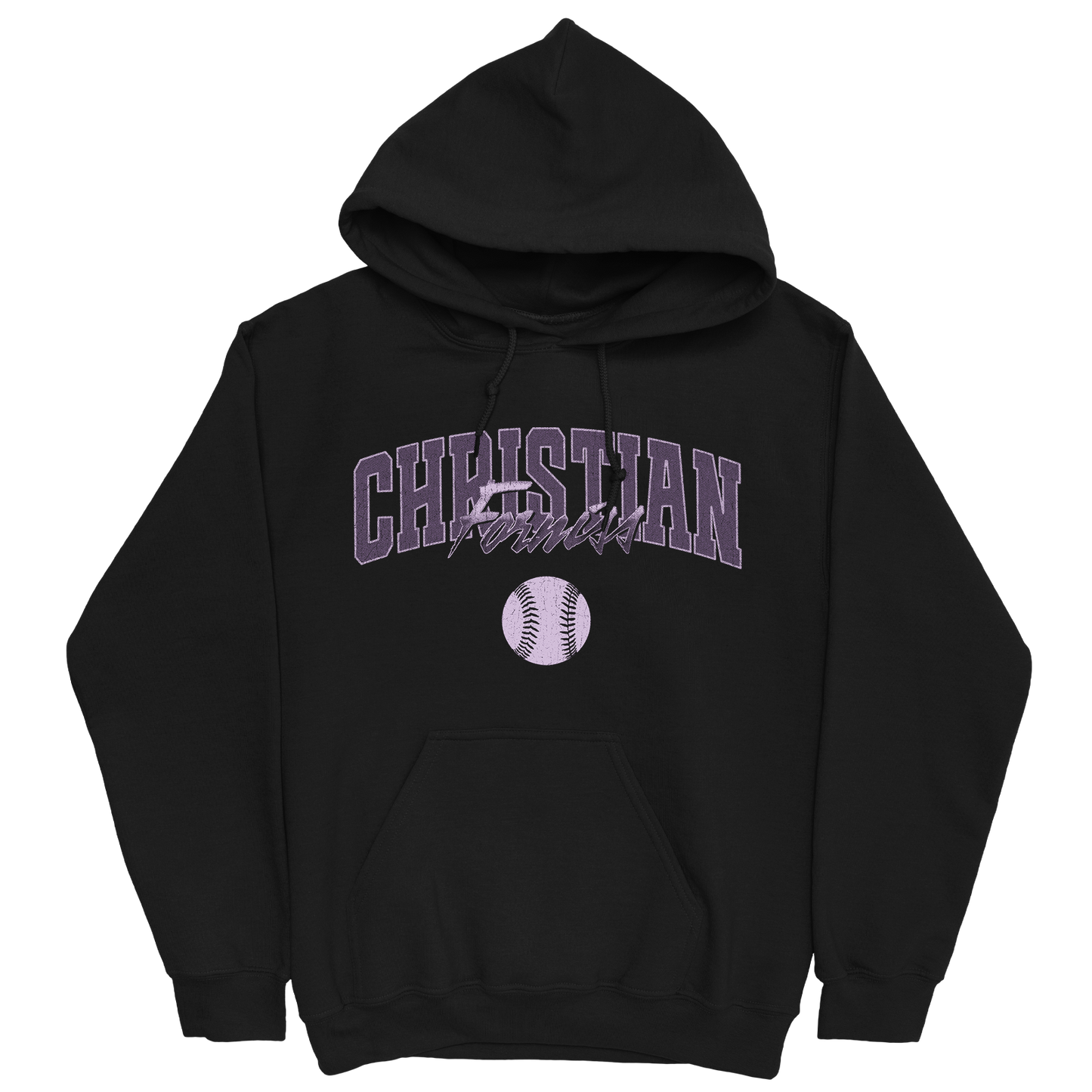 CHRISTIAN FORNISS CLASSIC BLACK HOODIE