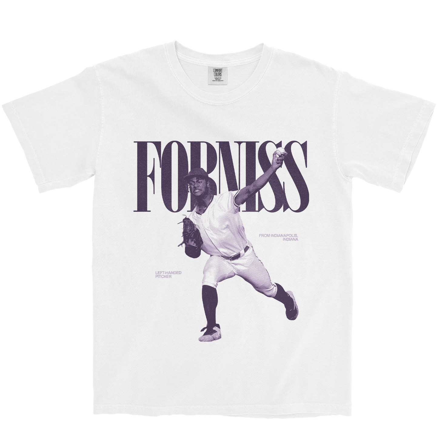 CHRISTIAN FORNISS VINTAGE WHITE TEE