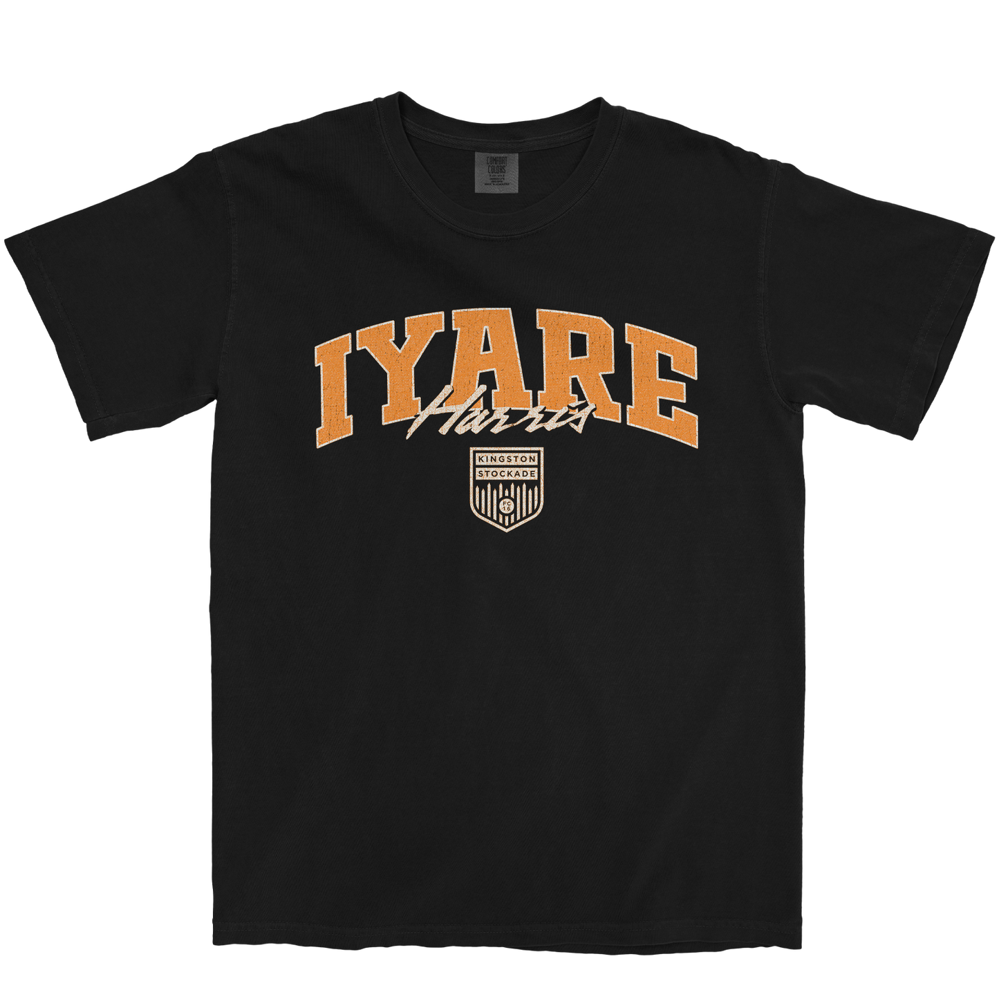 IYARE HARRIS CLASSIC BLACK TEE