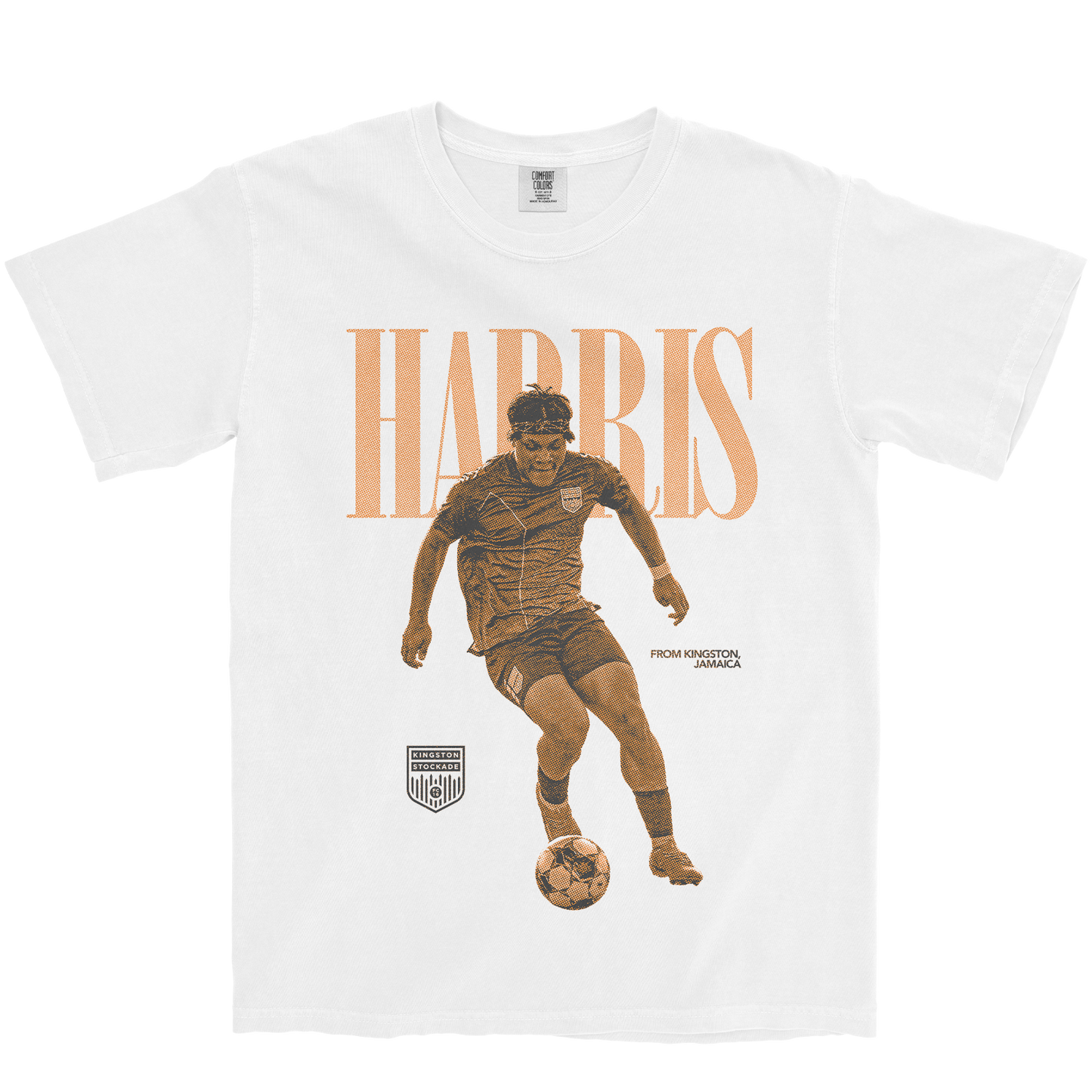 IYARE HARRIS VINTAGE WHITE TEE