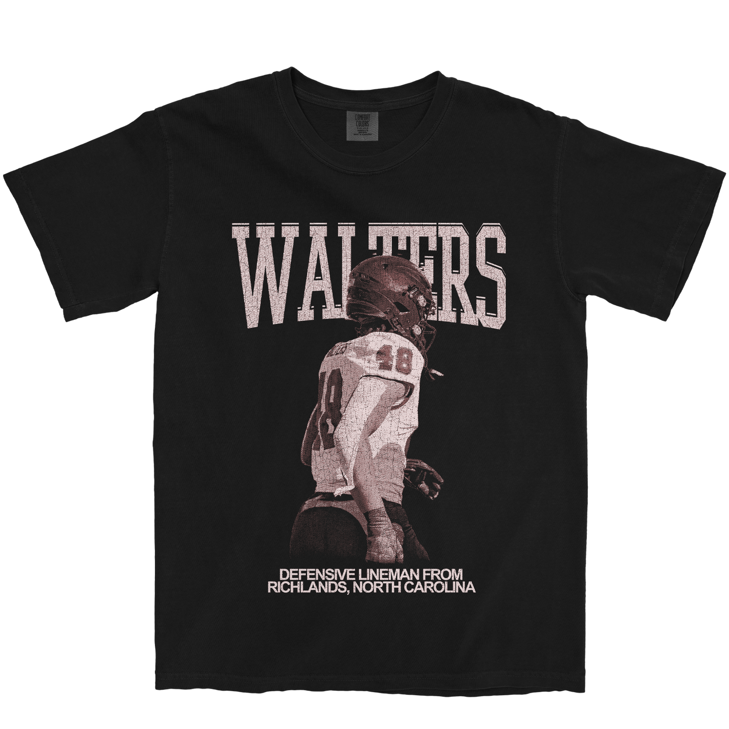 ZARION WALTERS VINTAGE BLACK TEE