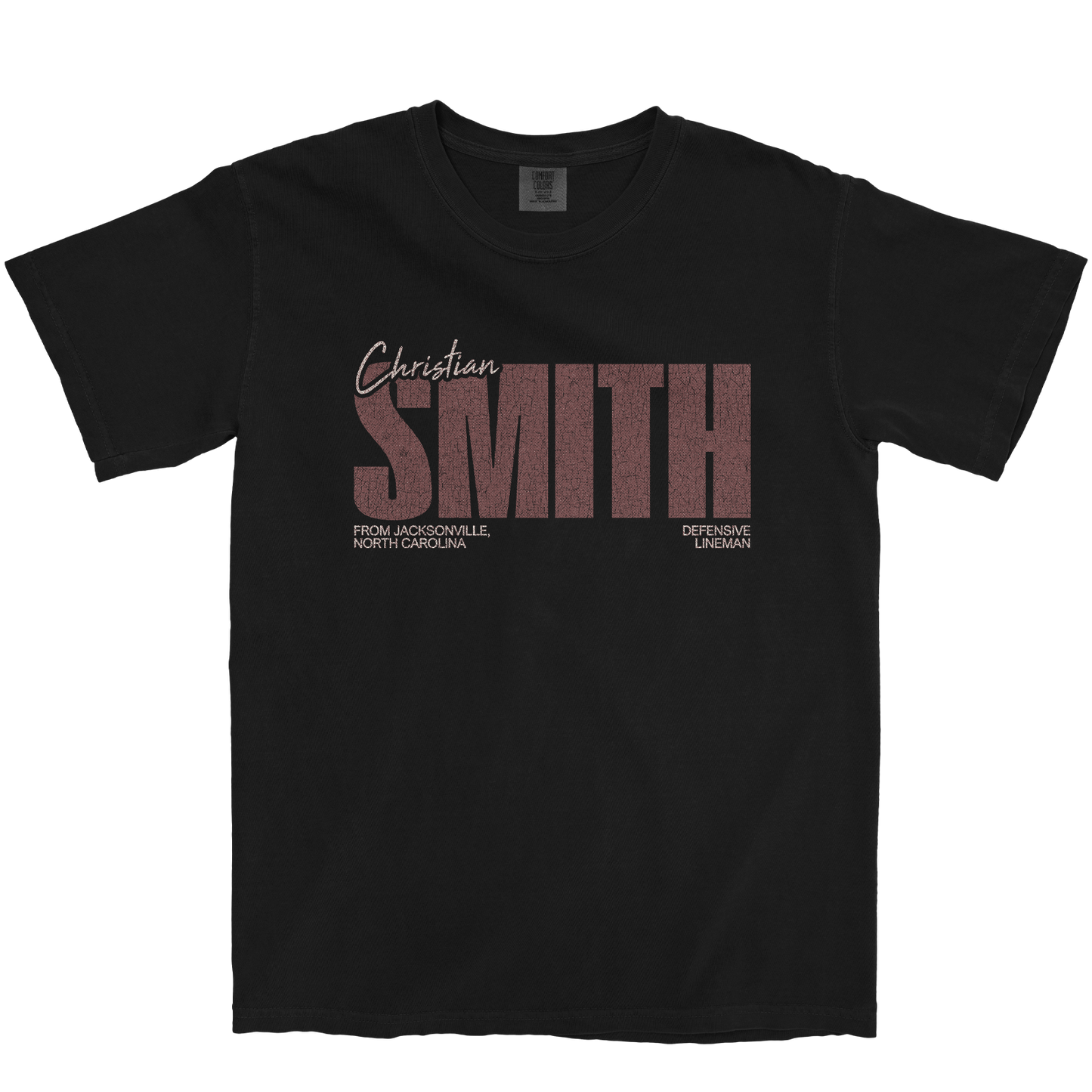 CHRISTIAN SMITH CLASSIC BLACK TEE