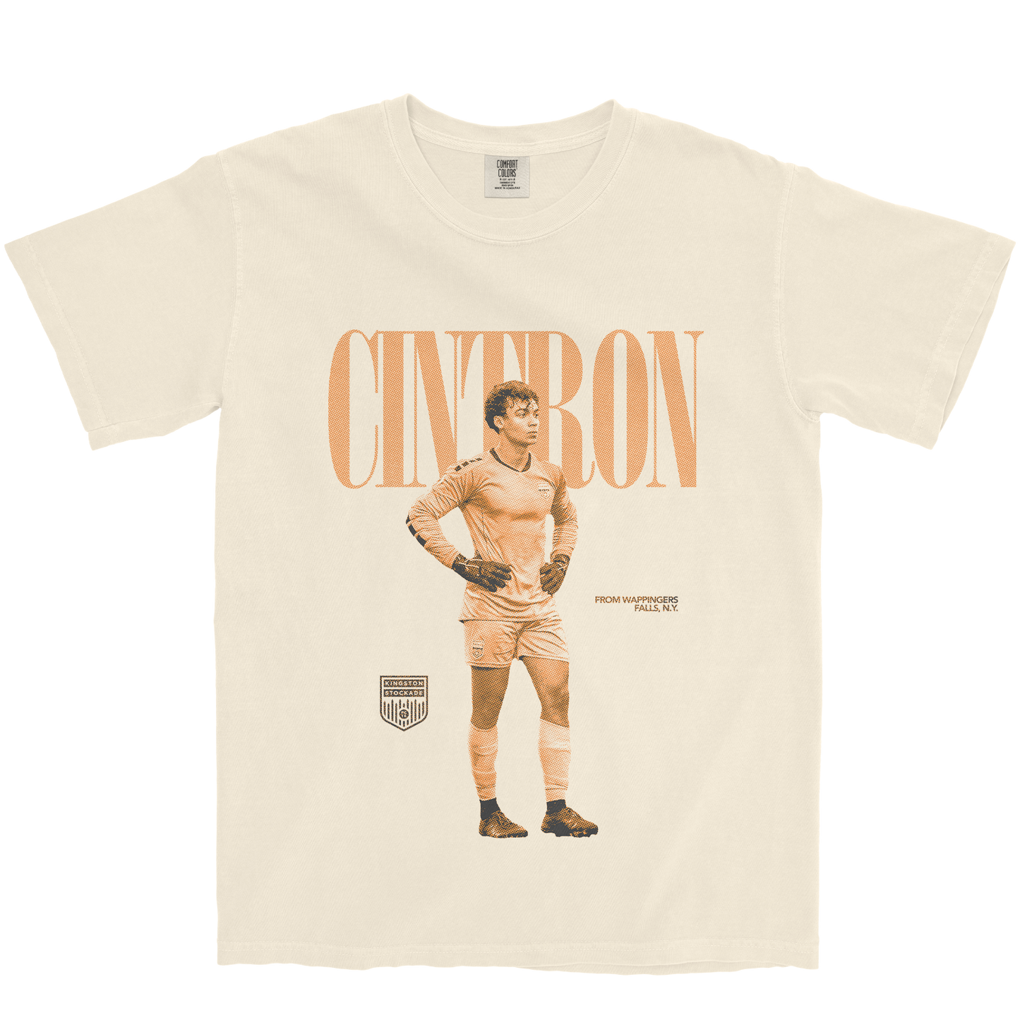 JAMES CINTRON VINTAGE IVORY TEE