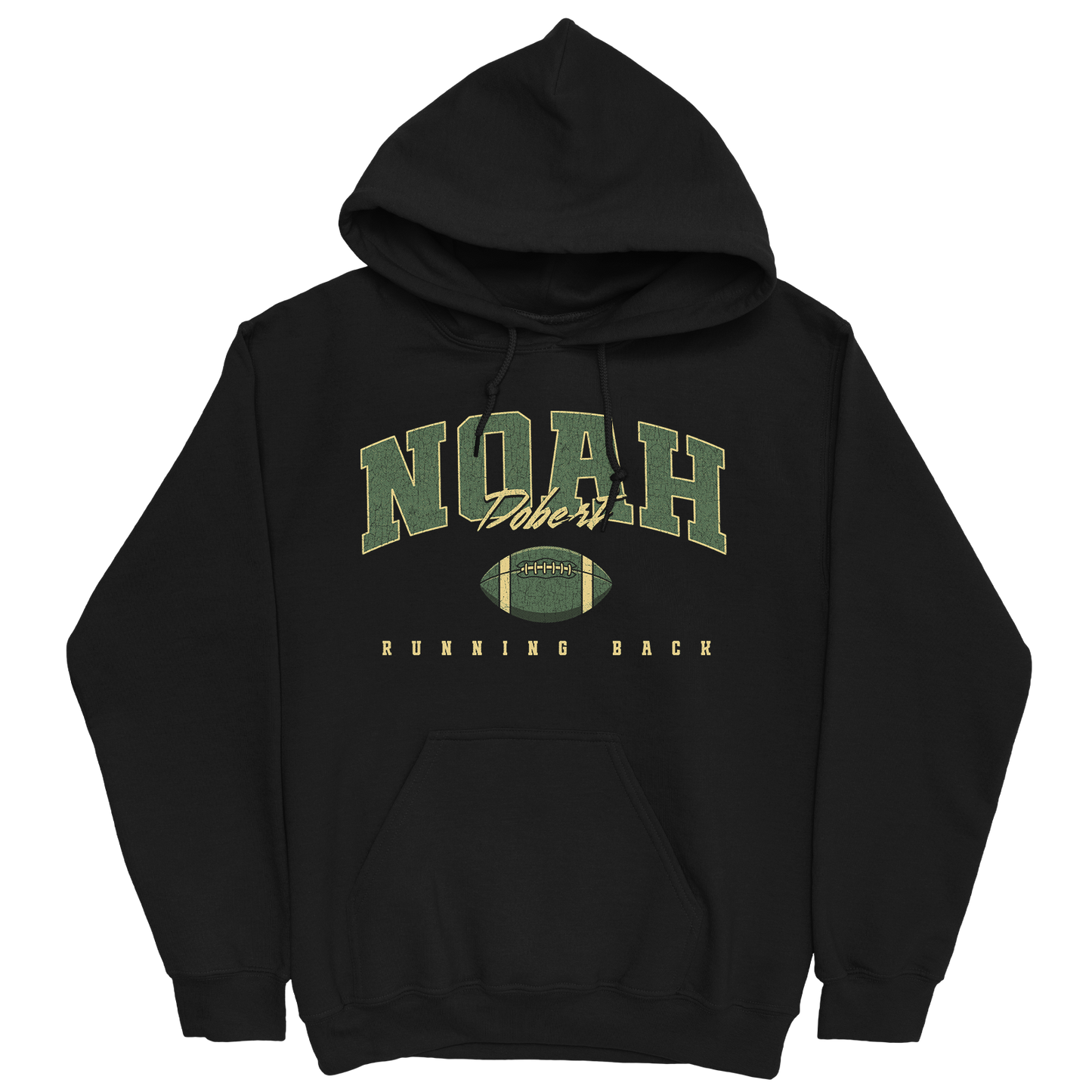NOAH DOBERT CLASSIC BLACK HOODIE