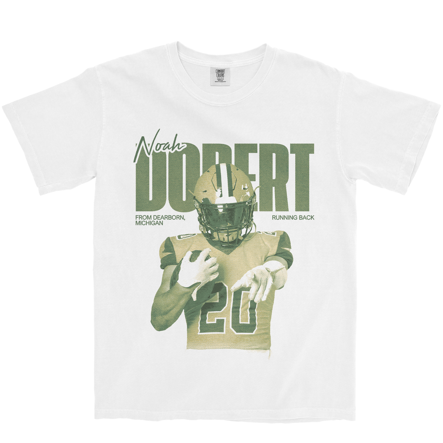 NOAH DOBERT VINTAGE WHITE TEE