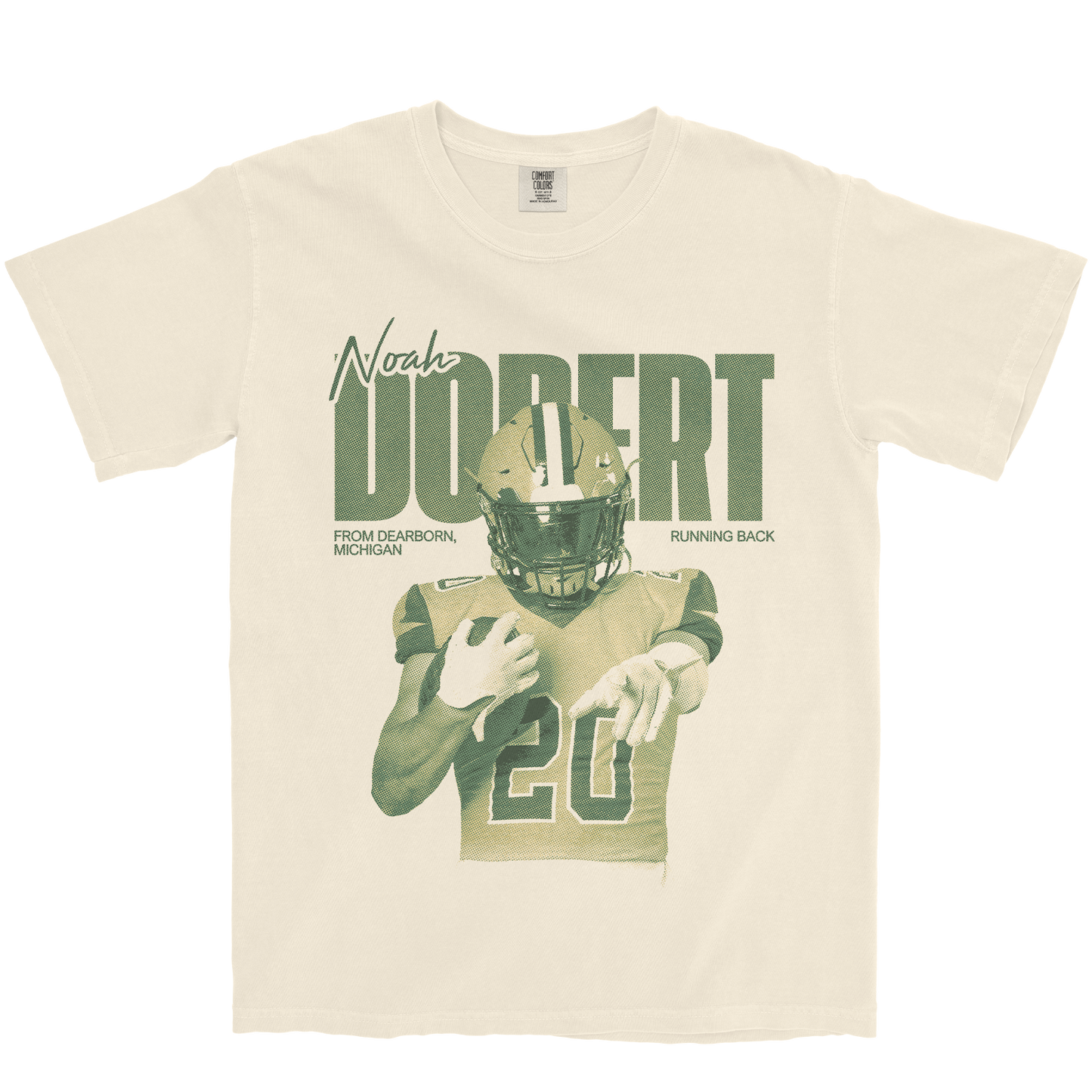 NOAH DOBERT VINTAGE IVORY TEE