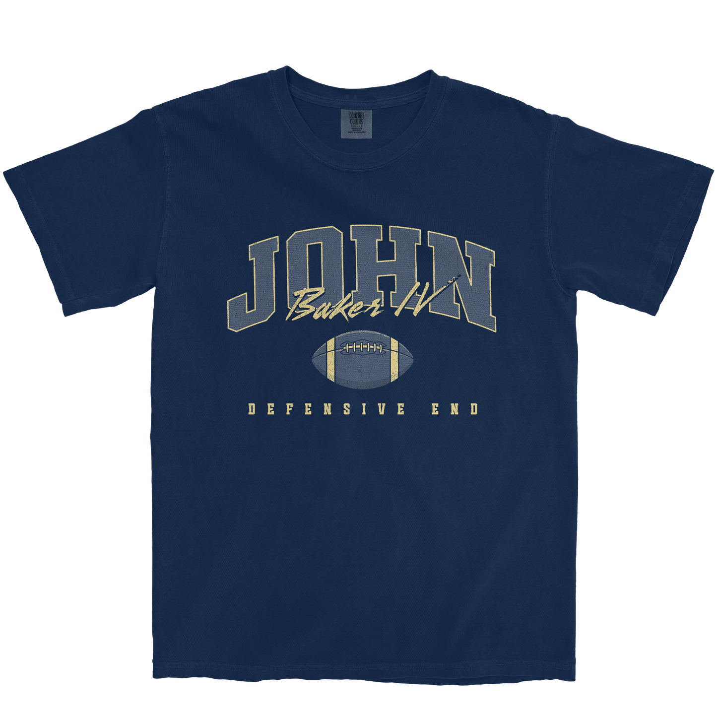 JOHN BAKER IV CLASSIC NAVY TEE