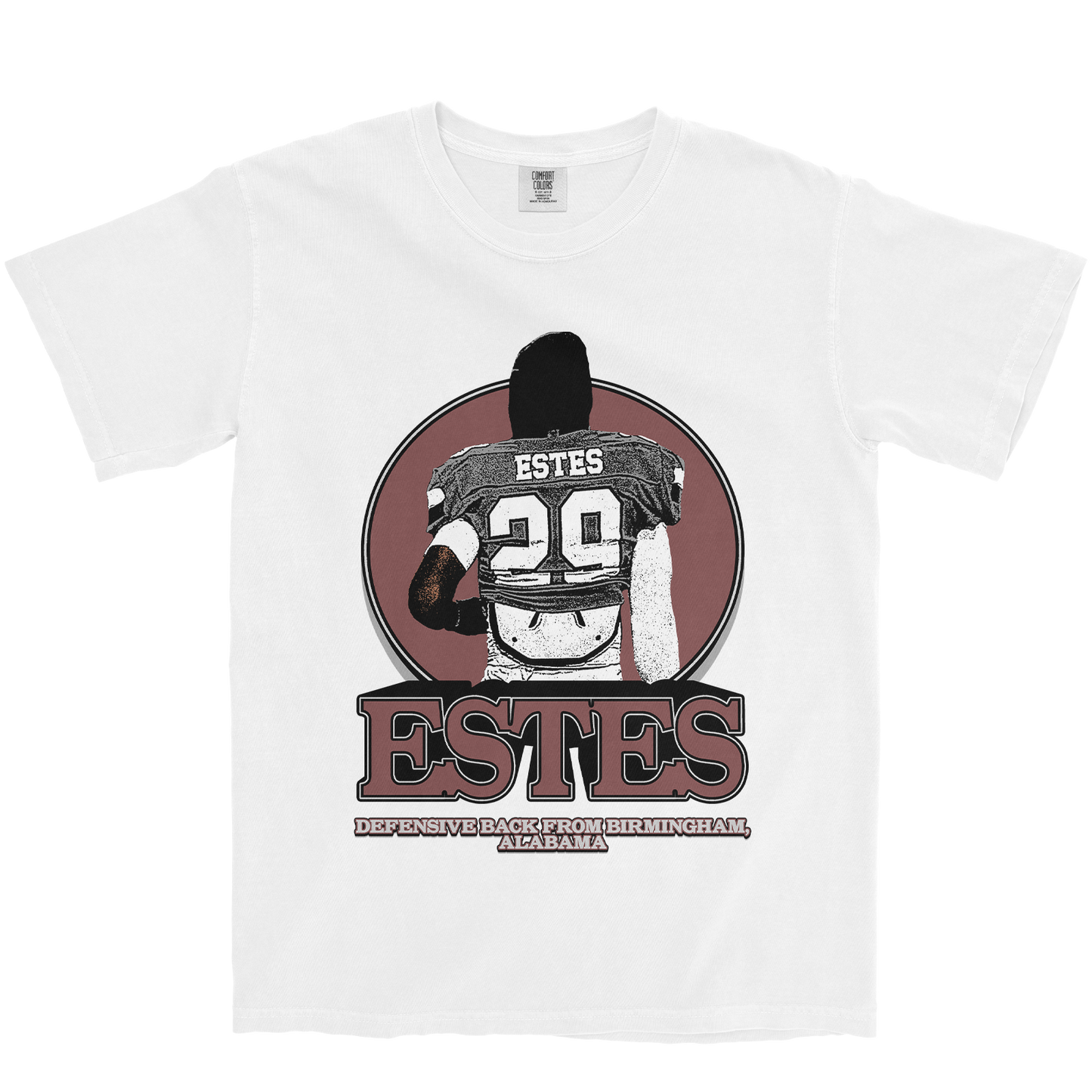 DJ ESTES RETRO WHITE TEE