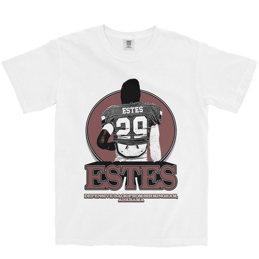 DJ ESTES RETRO WHITE TEE