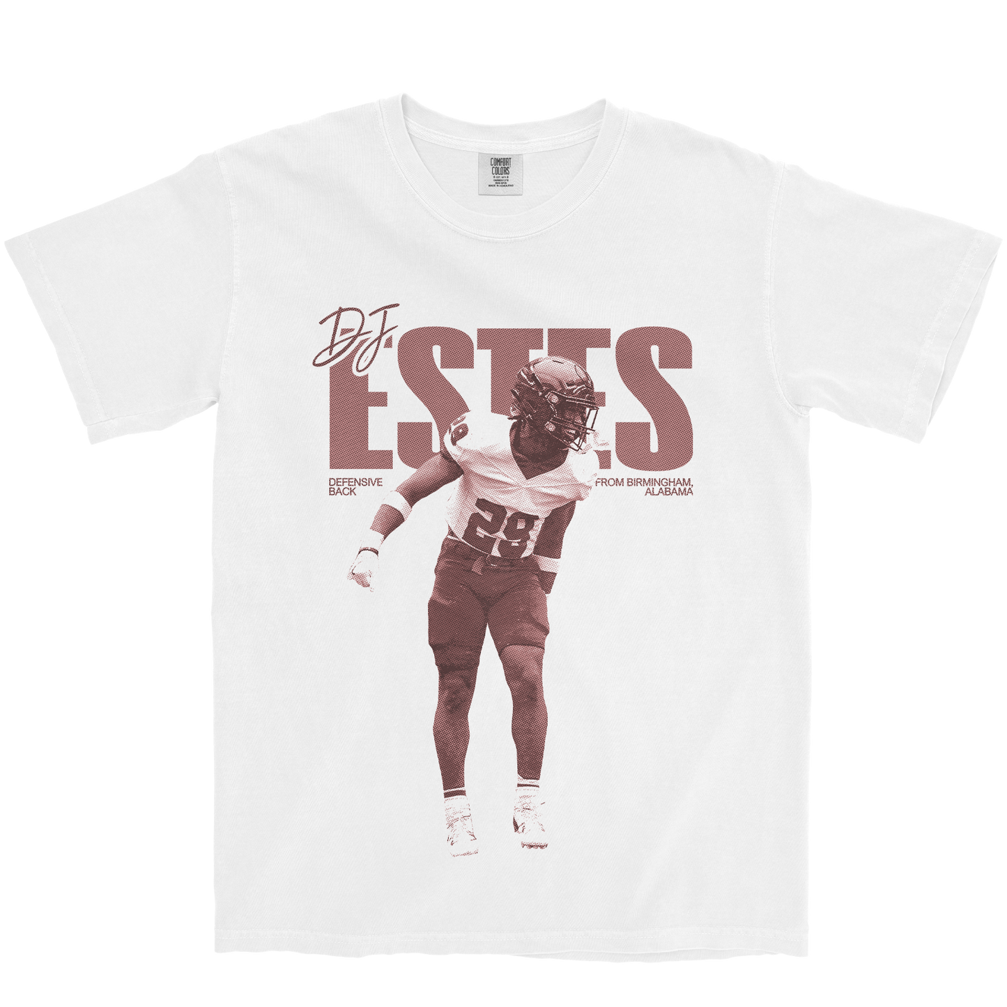 DJ ESTES VINTAGE WHITE TEE