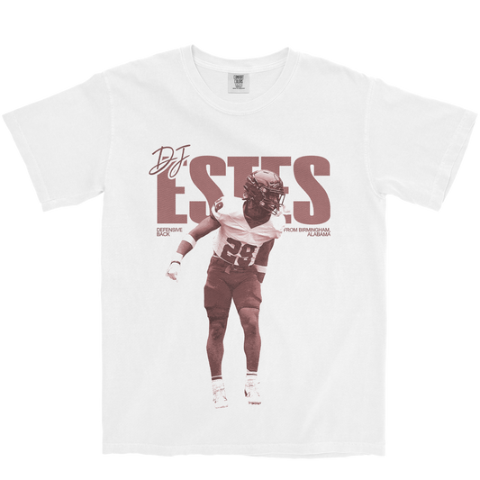 DJ ESTES VINTAGE WHITE TEE