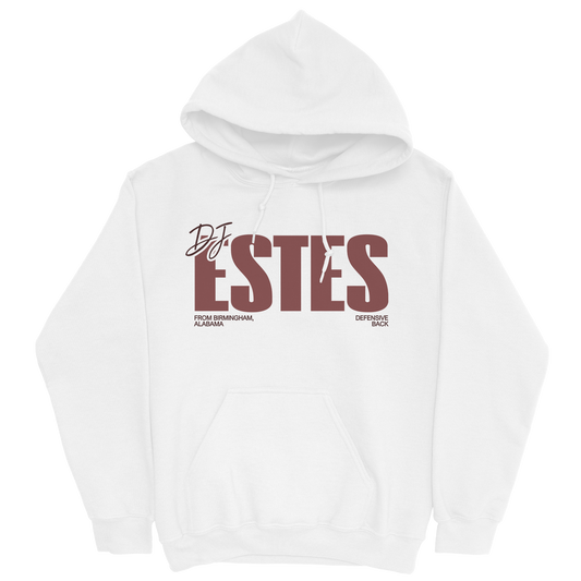 DJ ESTES CLASSIC WHITE HOODIE
