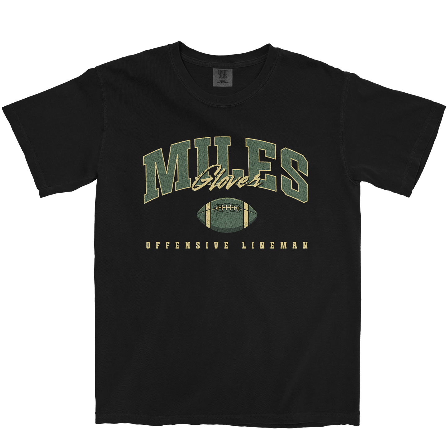 MILES GLOVER CLASSIC BLACK TEE