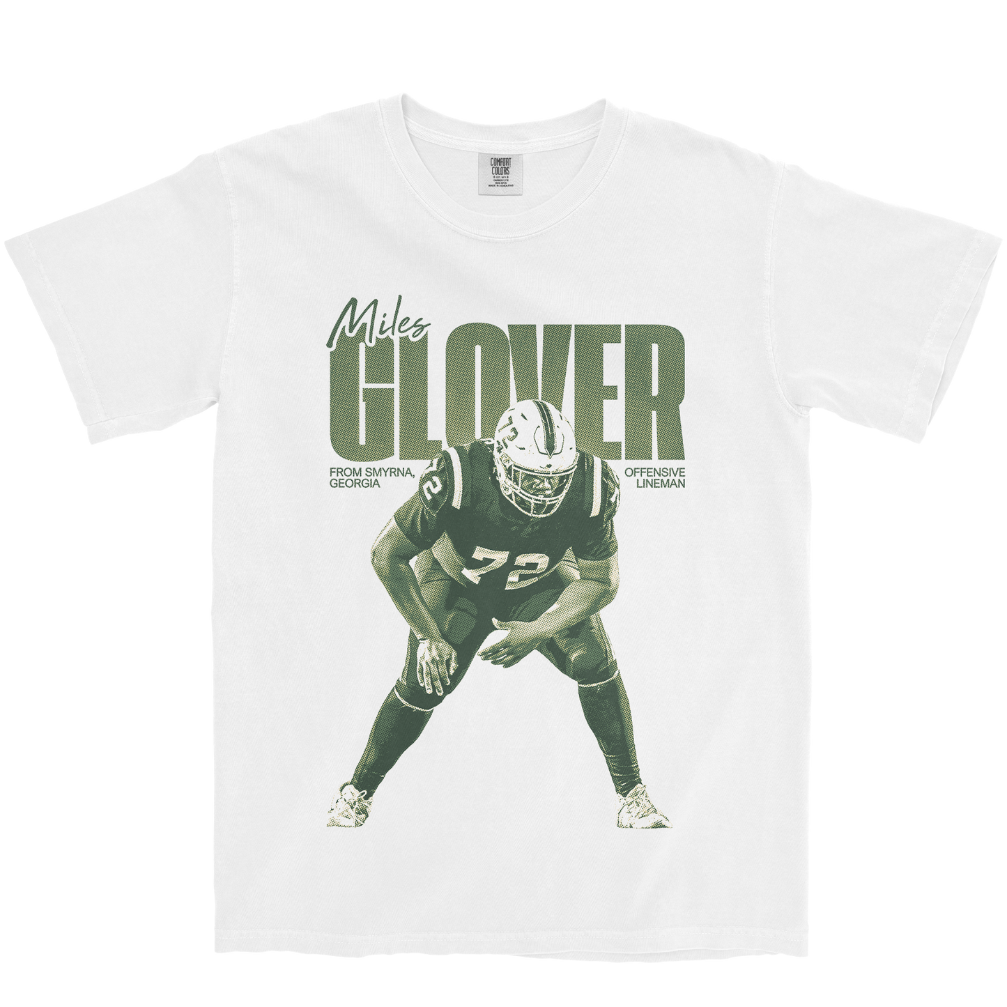 MILES GLOVER VINTAGE WHITE TEE