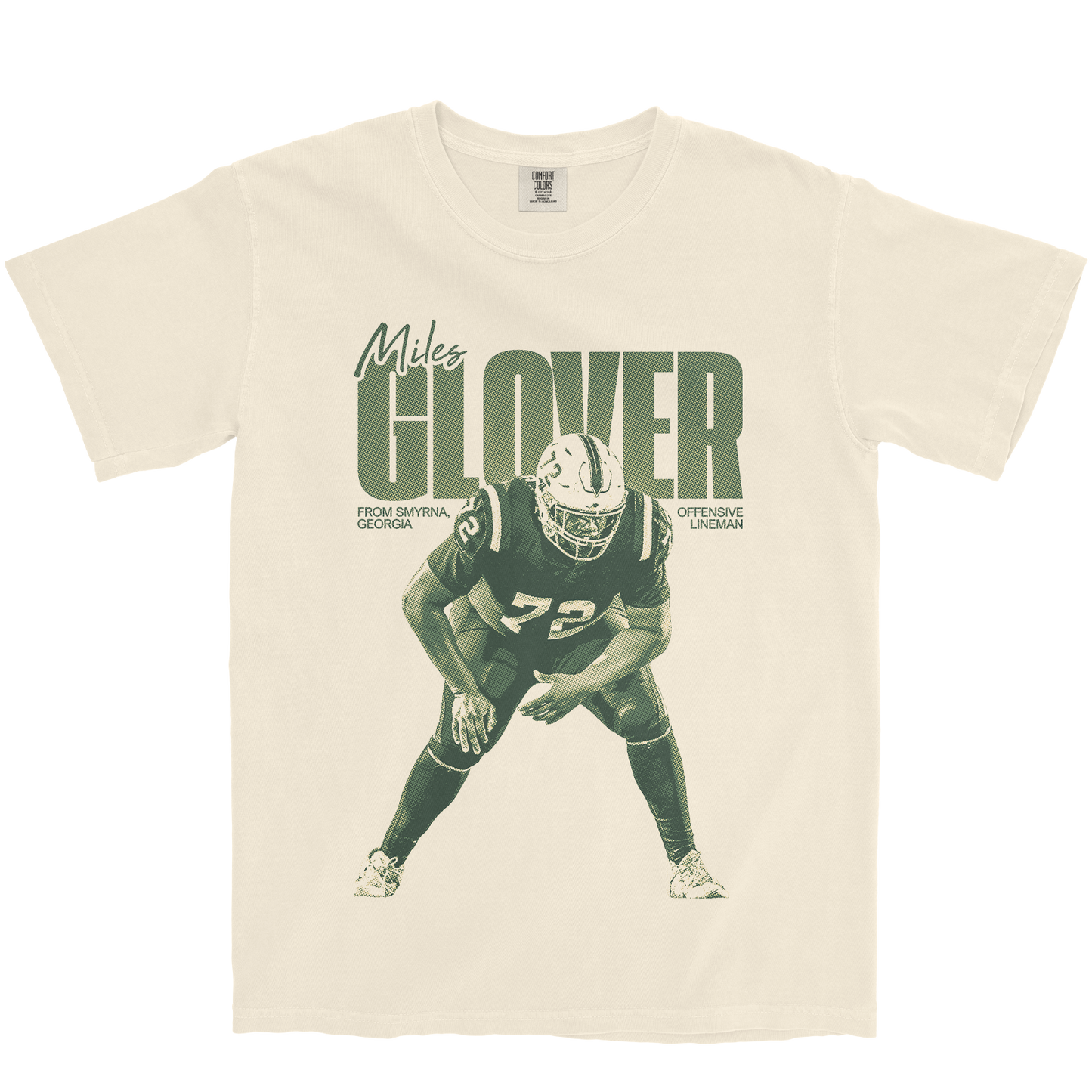 MILES GLOVER VINTAGE IVORY TEE