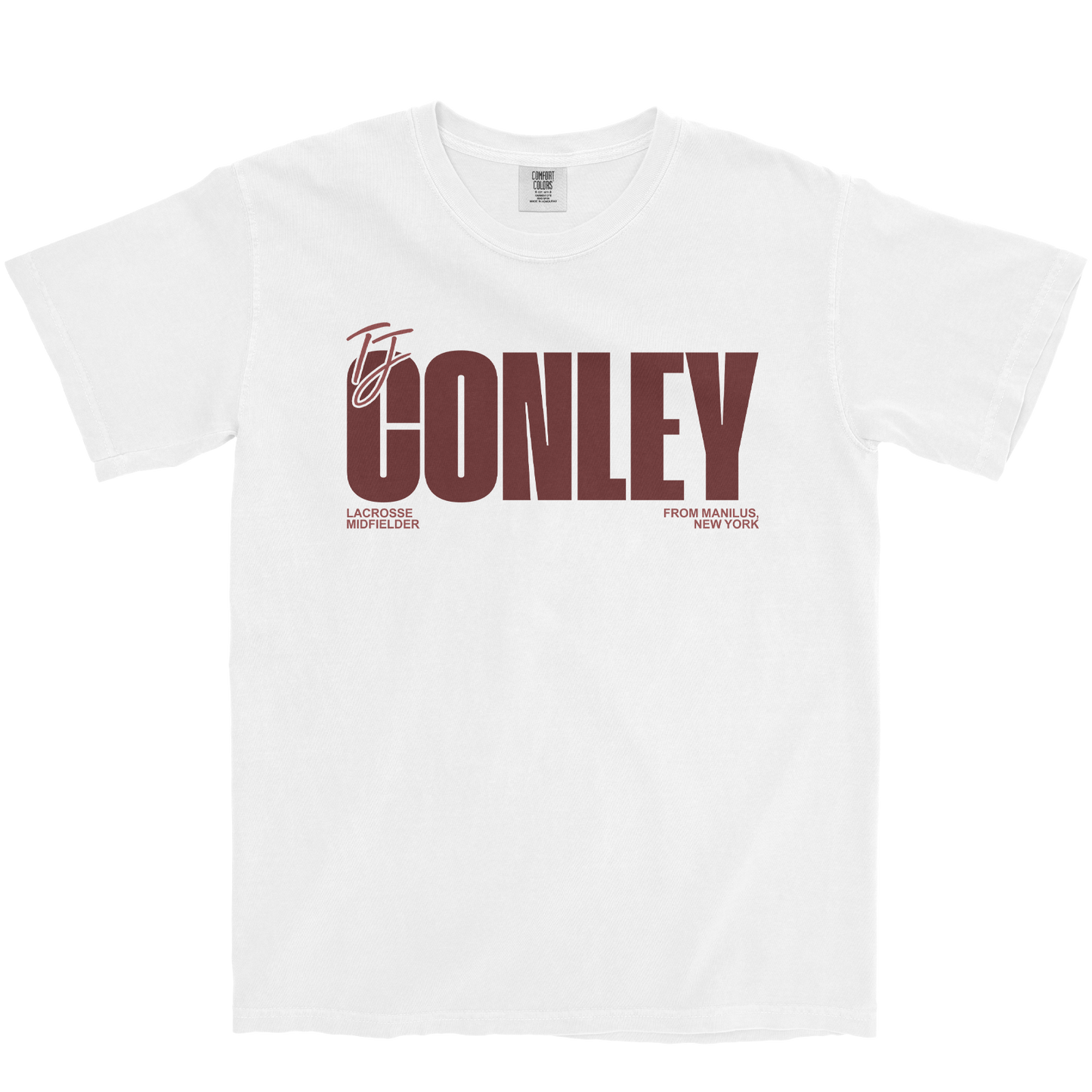 TJ CONLEY CLASSIC WHITE TEE