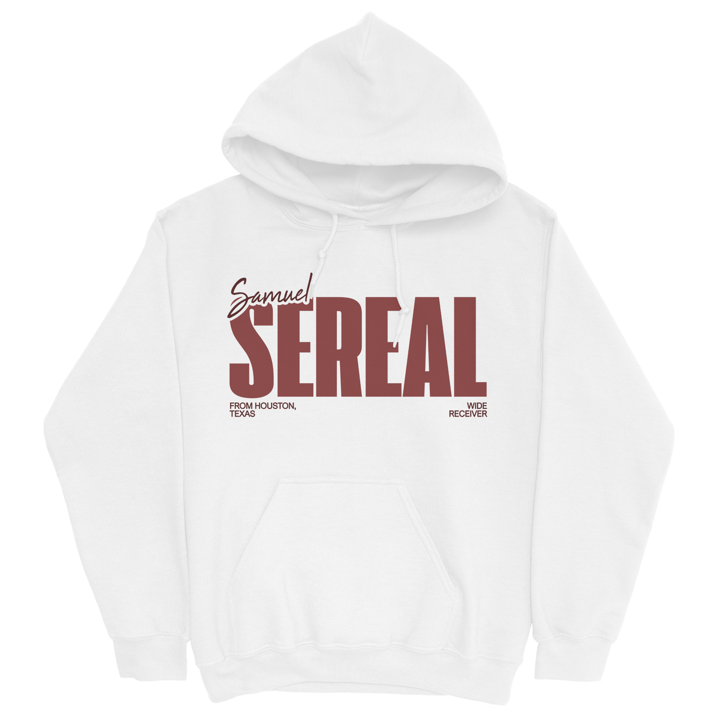SAMUEL SEREAL CLASSIC WHITE HOODIE